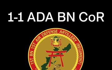 1st Battalion, 1st Air Defense Artillery Regiment Change of Responsibility Ceremony