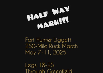 Army 250-Mile Ruck March Legs 18-25