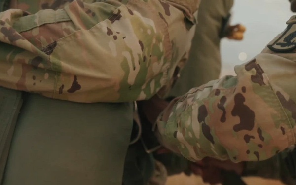 U.S., Tunisian Paratroopers Conduct Joint Airborne Operation During African Lion 2025