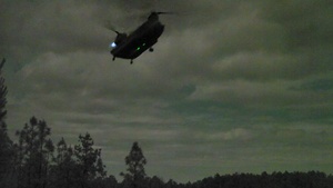 Large Scale, Long Range Air Assault to JRTC Night