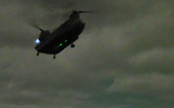 Large Scale, Long Range Air Assault to JRTC Night