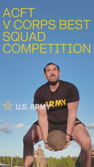 V Corps Best Squad ACFT
