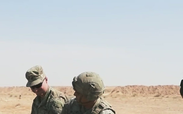 US paratroopers fire howitzers during African Lion 2025 [Social Media 9:16]