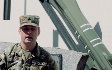 Sgt. William Letcher discusses Cyber Operations during Arcane Thunder 25