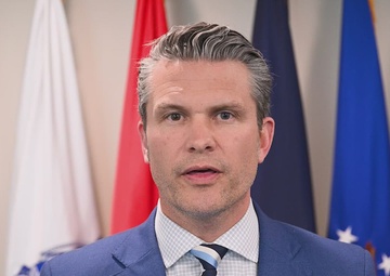 SECDEF Hegseth delivers updates on DOD efforts to support the DHS, DOJ on National Security
