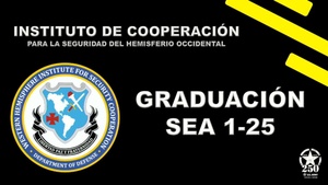 WHINSEC Senior Enlisted Advisor Course Graduation