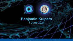 QuEST (2024-06-07) Benjamin Kuipers - Drinking From the Firehose of Experience