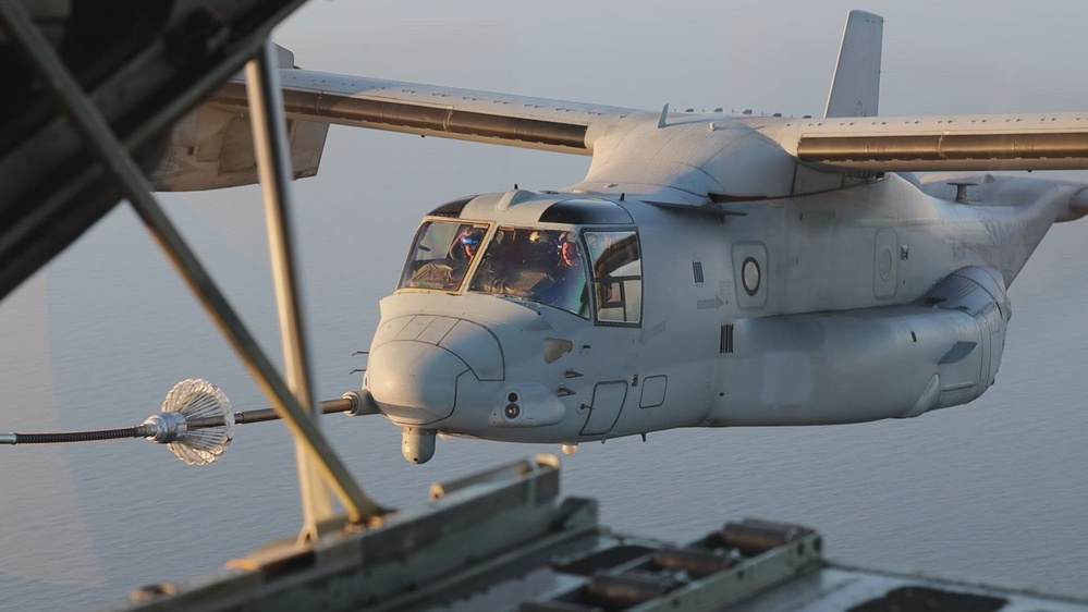 DVIDS - Video - U.S. Marines with VMGR-252 conduct aerial refueling (B ...