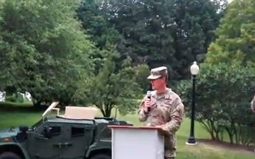 411th Civil Affairs Battalion Change of Command