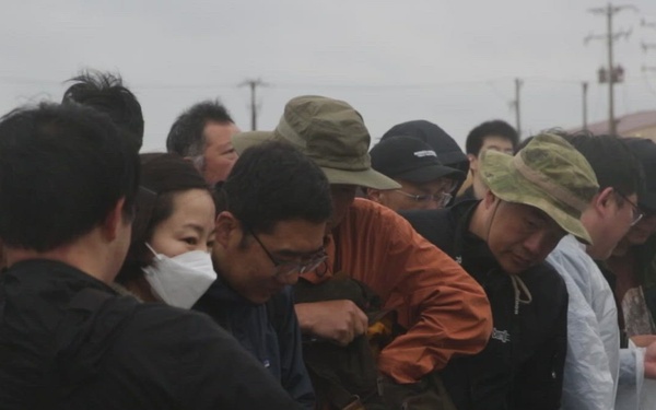 U.S. Marines with VMFA-214 participate in Day 1 of Osan Power Days