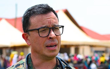 Interview: Petty Officer 1st Class Douglas Carneiro speaks about medical civic action program during African Lion 25