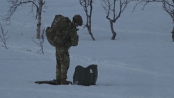 Paratroopers from the 82nd Airborne Division conduct an integrated Joint Forcible Entry training exercise for Swift Response 25