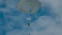 Paratroopers with 82nd ABN DIV conduct a joint forcible entry exercise during DEFENDER 25