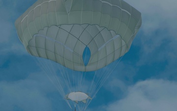 Paratroopers with 82nd ABN DIV conduct a joint forcible entry exercise during DEFENDER 25