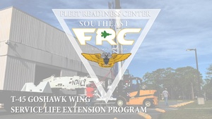 FRCSE establishes a T-45 wing Service Life Extension Program