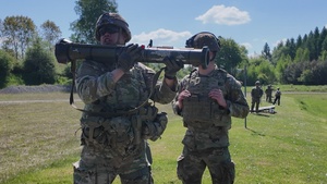 V Corps Best Squad Competition Day 2: Maneuver Under Fire
