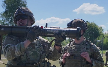 V Corps Best Squad Competition Day 2: Maneuver Under Fire