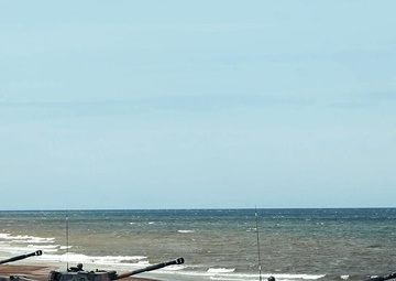 Polish Soldiers Conduct Field Artillery Training During Arcane Thunder 25