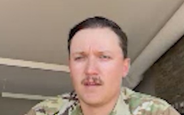 Camp House Wildfire interview with Chief Warrant Officer 2 Nick Baum