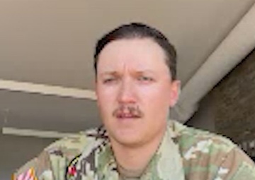 Camp House Wildfire interview with Chief Warrant Officer 2 Nick Baum