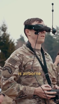 Reel: 173rd Airborne Brigade Trains Drone Operators at Grafenwoehr