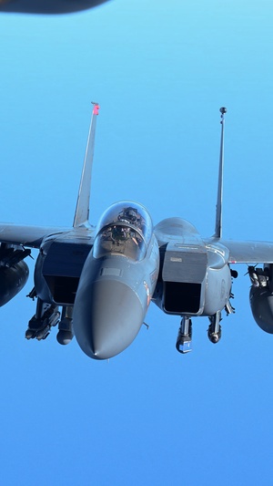Strike Eagle Daylight Combat Air Patrol Vertical