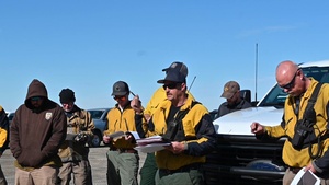 Joint Base Langley-Eustis Performs First Prescription Fire in 10 Years (B-roll #1)