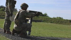 V Corps Best Squad Competition Day 3: M17 Range