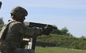 V Corps Best Squad Competition Day 3: M17 Range