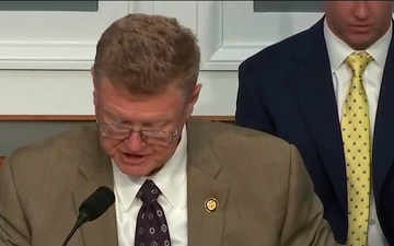 Coast Guard Leader Speaks at House Hearing