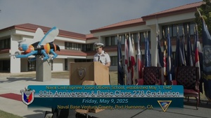 CECOS 80th Anniversary & Basic Class 278 Graduation Ceremony