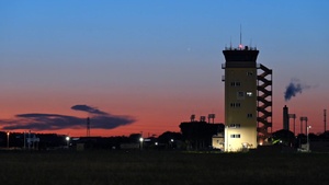 Sunrise Operations: C-130J on the Flightline at Yokota