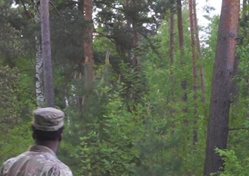 Competitors conduct Expert Physical Fitness Assessment during V Corps Best Squad competition