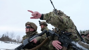 US, UK, Hungarian and Norwegian Forces conduct Force on Force Training