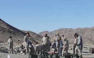 Explosive Ordnance Disposal team set off unexploded ordnance