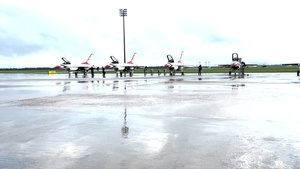 Thunderbirds arrive at Joint Base McGuire-Dix-Lakehurst, N.J.
