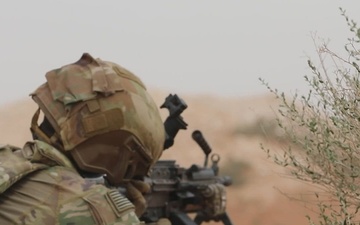 U.S. Army and Syrian Partners conduct Infantry Maneuver Exercise
