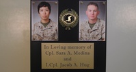 Lance Cpl. Jacob Hug and Cpl. Sara Medina Memorial Run
