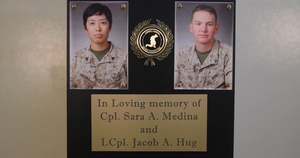 Lance Cpl. Jacob Hug and Cpl. Sara Medina Memorial Run