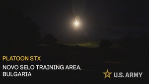 U.S. Soldiers conduct Live Fire Training during Platoon STX in Bulgaria