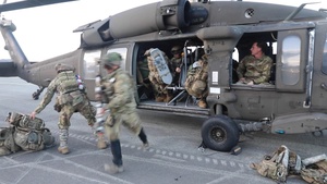 B Roll for Cold Load Training and Perimeter Patrol