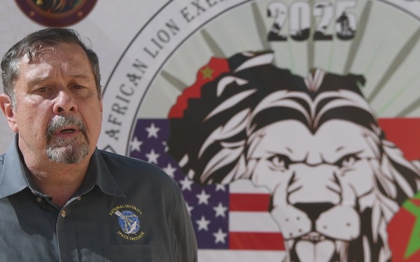 Interview: US space institute officer discusses space, electromagnetic warfare operations at African Lion 2025