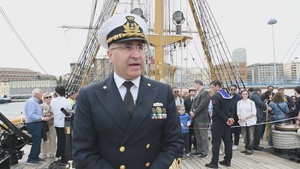 (A-roll) AFN Naples Interview - Amerigo Vespucci