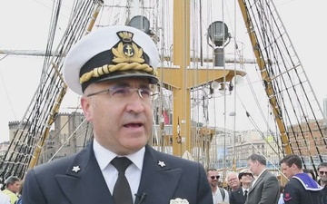 (A-roll) AFN Naples Interview - Amerigo Vespucci