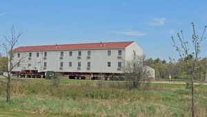 Contractors move fifth World War II-era barracks at Fort McCoy; last of moves for 2025, Part 2