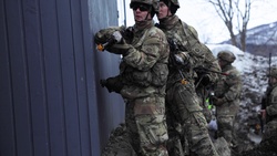 B-Roll: Panther Brigade Soldiers seize the objective from NATO Allies and partners during Swift Response