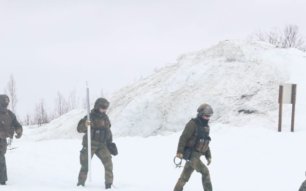 Swift Response 25 | U.S. Marines, Norwegian Soldiers conduct Expedient Urban Demolition and Shotgun Range
