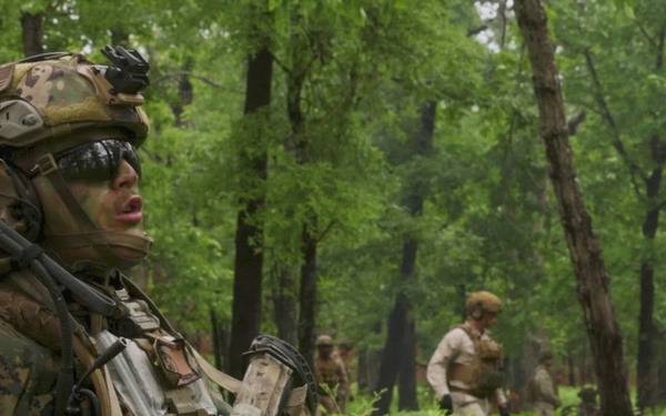 2025 Annual Marine Corps Rifle Squad Competition Day 3: Live Fire with 3rd Battalion, 2nd Marine Regiment (B-Roll)
