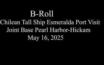 Chilean Tall Ship Esmeralda Visits Joint Base Pearl Harbor-Hickam