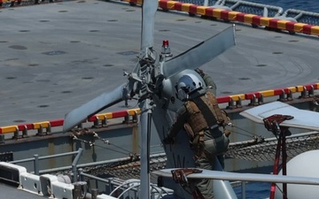 Flight Operations Aboard USS Iwo Jima
